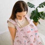 Rainbow Unicorn Nursing Apron