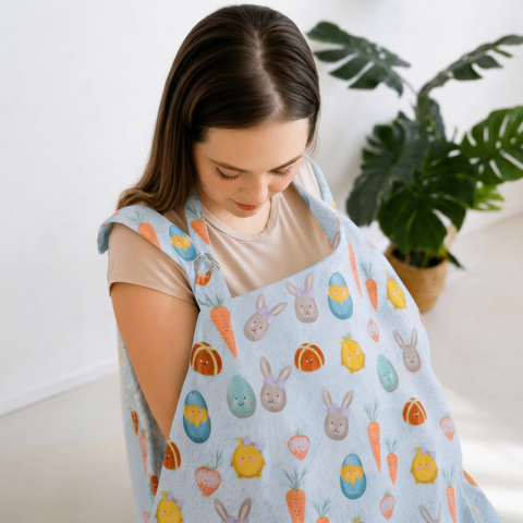 Bunny Garden Nursing Apron