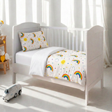 Rainbow Sunshine Baby Cot Set