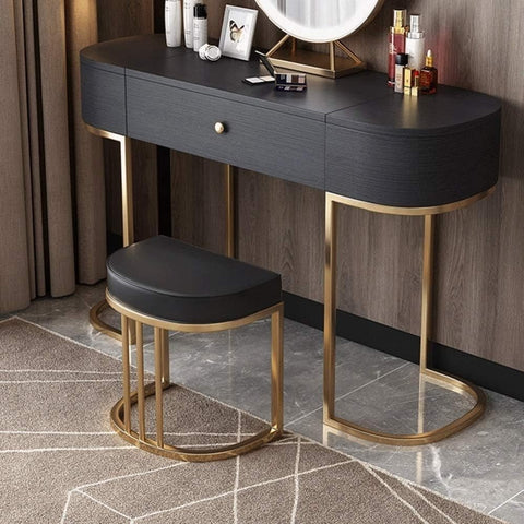 Makeup Dressing Table with 1 Sliding Drawer - The Linen House