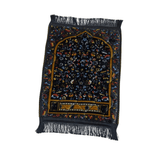 Maroon Velvet Quilted Foam Kids Prayer Mat - The Linen House