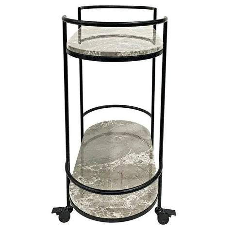 MDF Bar Cart / Drinks Trolley - The Linen House