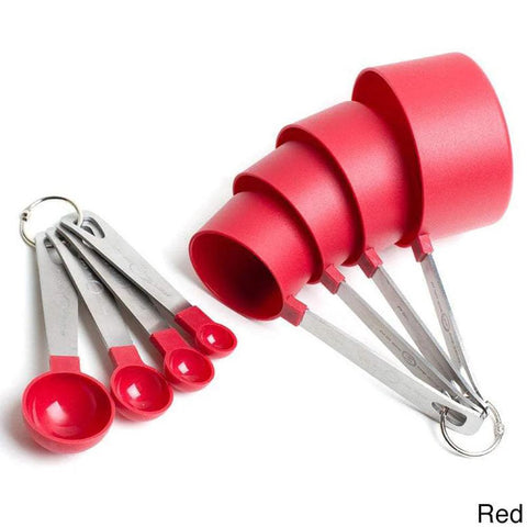 Measuring Cups and Spoons Set with Stainless Steel Handles – Accurate and Durable - The Linen House