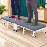 Metal Bed Frame / Foldable Single Bed - The Linen House