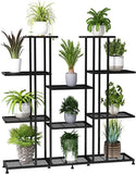 Metal Plant Stand, 9 Tiers Multifunctional Plant Stands - The Linen House
