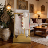 Metal Quran Stand with Mosque Design – Floor Standing Islamic Book Holder - The Linen House