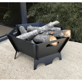 METALIT Hexa Basket fire Pit - The Linen House