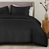 Micro Stripe Duvet Set - The Linen House
