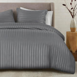 Micro Stripe Duvet Set - The Linen House