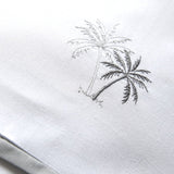 Midnight at the Oasis Embroidered Bedsheet