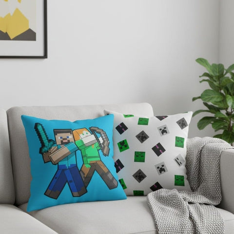 Minecraft Action Duo Cushion (Pack of 2) - The Linen House