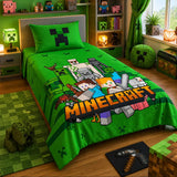 Minecraft Adventure Kids Bedsheet - The Linen House