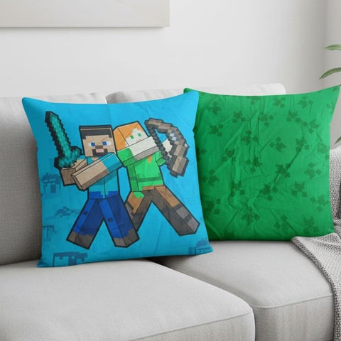 Minecraft Themed Cushion (Pack of 2) - The Linen House