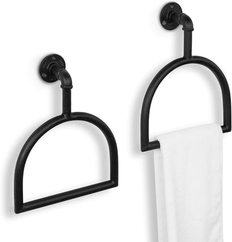 Minimalist Wall Mounted Towel Ring - The Linen House