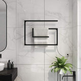 Modern Bathroom Towel Warming Rack - The Linen House