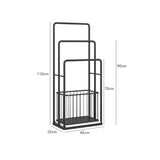Modern Freestanding Towel Rack with Study Towel Rail - The Linen House