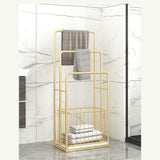 Modern Freestanding Towel Rack with Study Towel Rail - The Linen House