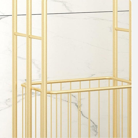 Modern Freestanding Towel Rack with Study Towel Rail - The Linen House