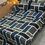 Modern Geometric 7Pc Bedspread Set - The Linen House