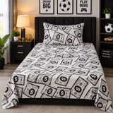 Money Print Kids Bedsheet - The Linen House