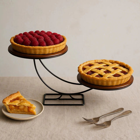 Moon Stand with 2 Trays - The Linen House