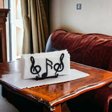 Music Napkin Holder, Metal Kitchen Accessories, Dining Accessories, Metal Napkin Holder, Kitchen Decor, Kitchen Storage - The Linen House