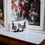 Music Napkin Holder, Metal Kitchen Accessories, Dining Accessories, Metal Napkin Holder, Kitchen Decor, Kitchen Storage - The Linen House