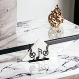 Music Napkin Holder, Metal Kitchen Accessories, Dining Accessories, Metal Napkin Holder, Kitchen Decor, Kitchen Storage - The Linen House