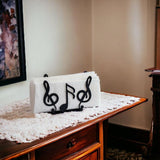 Music Napkin Holder, Metal Kitchen Accessories, Dining Accessories, Metal Napkin Holder, Kitchen Decor, Kitchen Storage - The Linen House