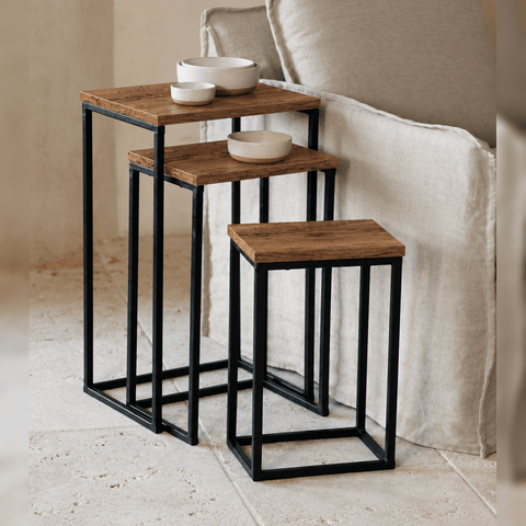 Nesting Tables - The Linen House