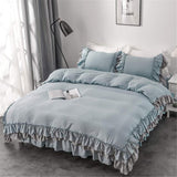 New Bottom Ruffled Set Duvet - The Linen House