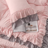 New Bottom Ruffled Set Duvet - The Linen House