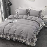 New Bottom Ruffled Set Duvet - The Linen House