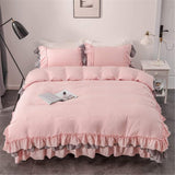 New Bottom Ruffled Set Duvet - The Linen House