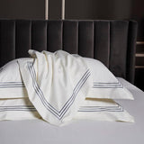 New Luxury Triple Line Baratta Duvet (Embroidered) - The Linen House