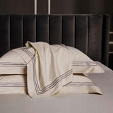 New Luxury Triple Line Baratta Duvet (Embroidered) - The Linen House