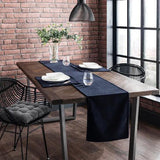 New Velvet Table Runner With Mats - The Linen House