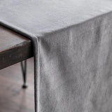 New Velvet Table Runner With Mats - The Linen House