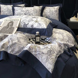 Nordic Style Digital Printed Duvet Cover Set – Minimal & Modern Elegance - The Linen House