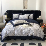 Nordic Style Digital Printed Duvet Cover Set – Minimal & Modern Elegance - The Linen House