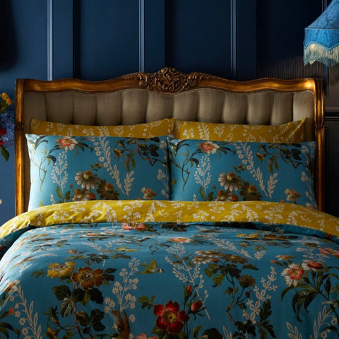 Oasis Printed Duvet Set - The Linen House