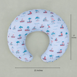 Ocean Sail Nursing Pillow - The Linen House