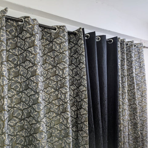Opulent Jacquard Curtains – Triple Set for a Beautiful, Polished Finish - The Linen House
