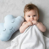 Organic Cotton Bamboo Baby Blankets New Born - The Linen House
