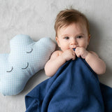Organic Cotton Bamboo Baby Blankets New Born - The Linen House