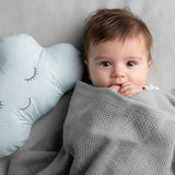 Organic Cotton Bamboo Baby Blankets New Born - The Linen House