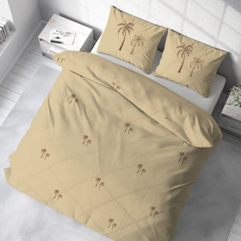 Palm Tree Embroidery Set - The Linen House