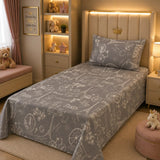 Paris Adventure Grey Kids Bedsheet - The Linen House