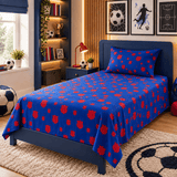 Pattern Printed Single Bedsheet - The Linen House