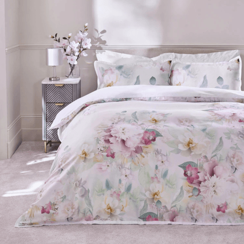 Petal Dreams Luxury Printed Duvet Set – Elegant Luxury Bedding Collection - The Linen House